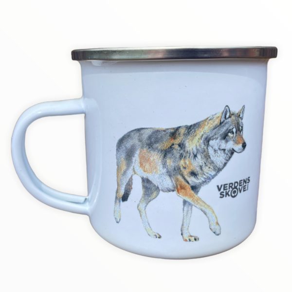 Emaljekop i vores webshop. Støt naturen for hvert køb.