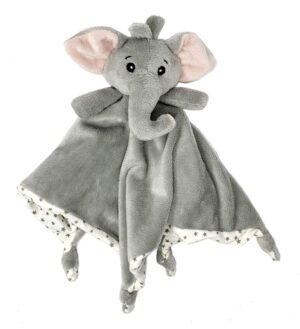 Nusseklud Elefant - Lyserød