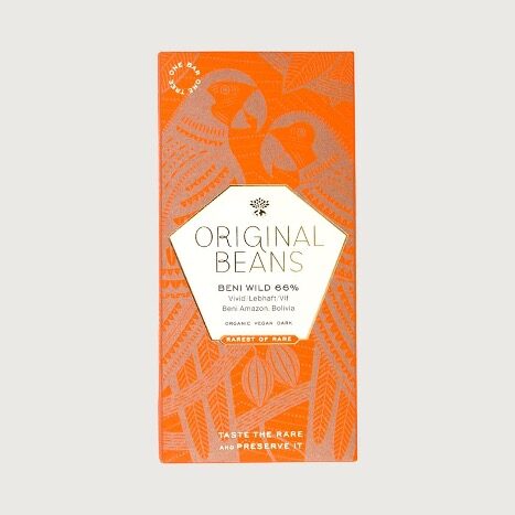 Vegansk chokolade 66 % - Beni Wild