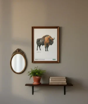 Støt mere urørt skov i Danmark med et skovcertifikat - Europæisk bison