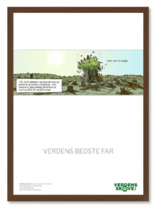 Regnskovscertifikatet er mindst lige så godt som at give træer til fars dag. Her kan vi bevare 2 m² regnskov for bare 1 krone.
