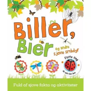 Biller, bier og andre sjove smådyr – børnebog som kalendergave til børn, der elsker dyr og natur.